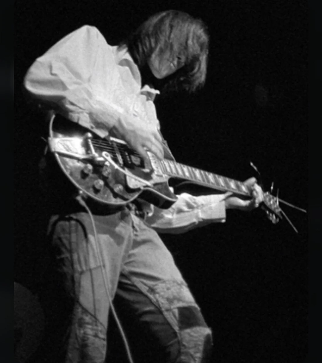 Blazing the stage, 1970