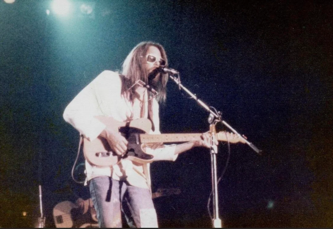 Onstage in 1973