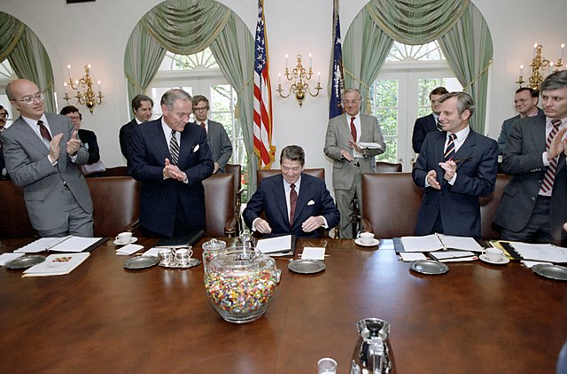 Reagan's return to the Oval Office