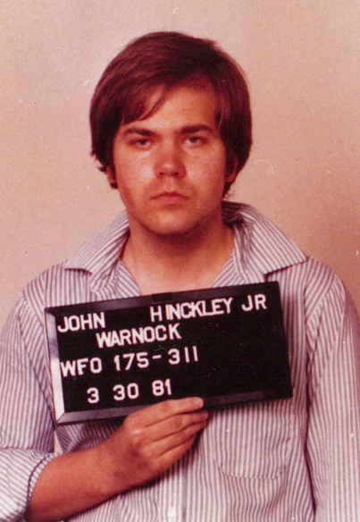 John Hinckley Jr. mugshot