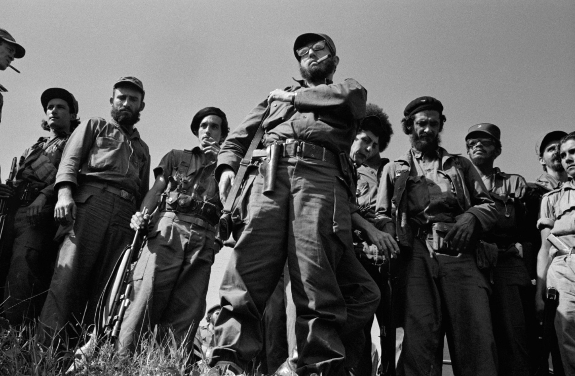 Fidel Castro and Rebels Before Havana, 1959