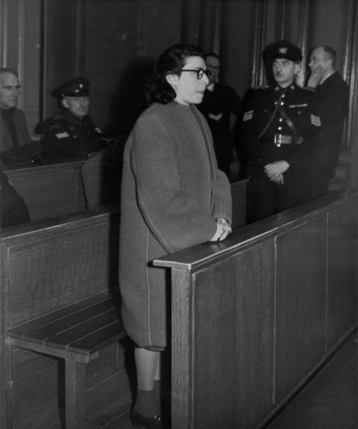 Ans Van Dijk on Trial, 1947