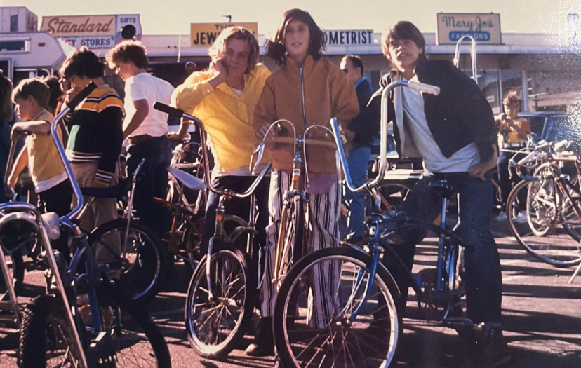 Teens on Bikes, Looking for Trouble or Ice Cream