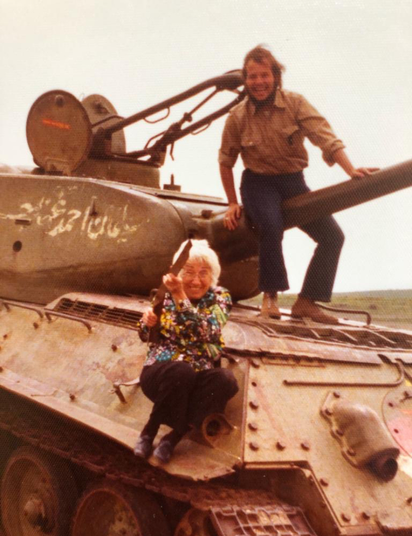Grandma In a Tank with a Gun = Peak 1973 Energy