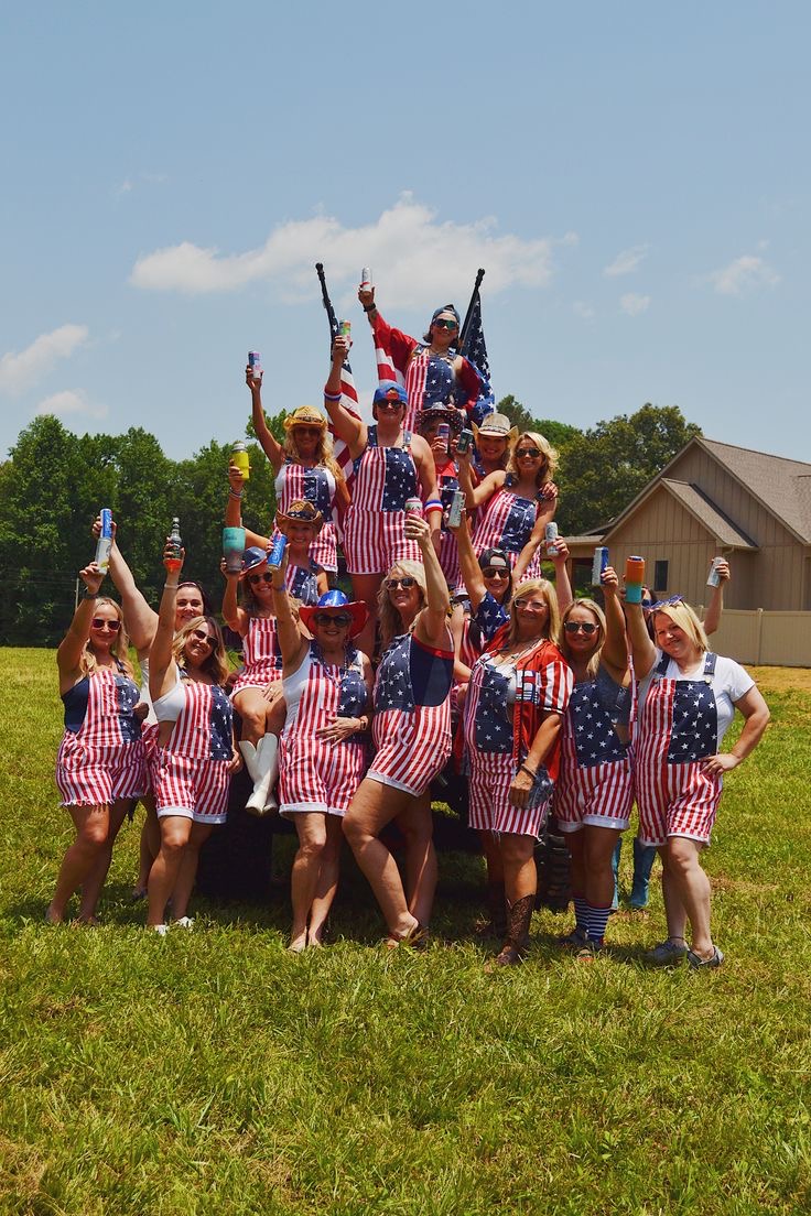 Dressing Like the American Flag = Peak Subtlety