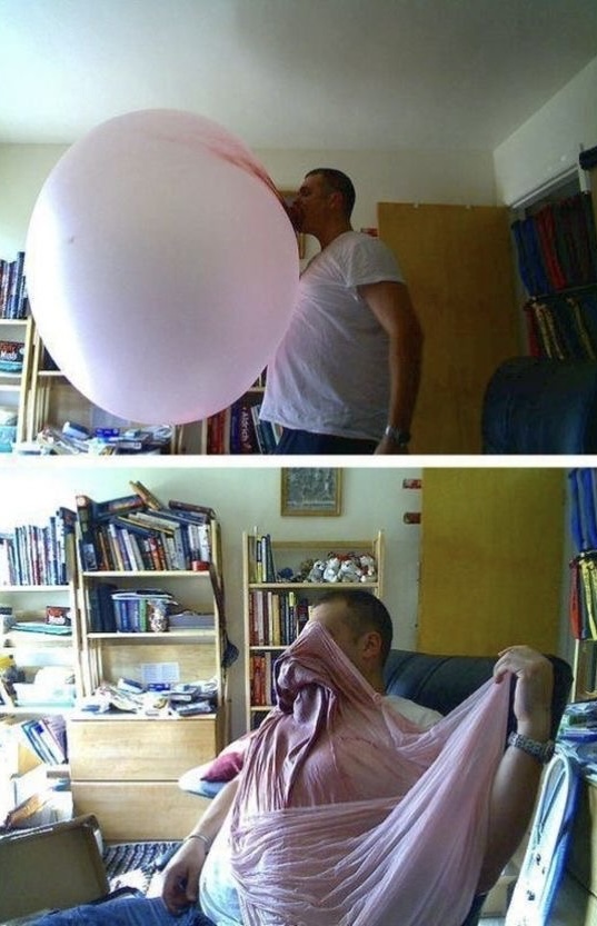 Bubble Boy Reached Nirvana, Then Stuck There