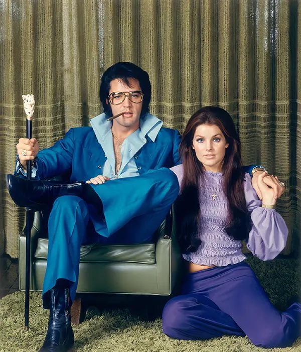 Elvis Presley & Priscilla Presley