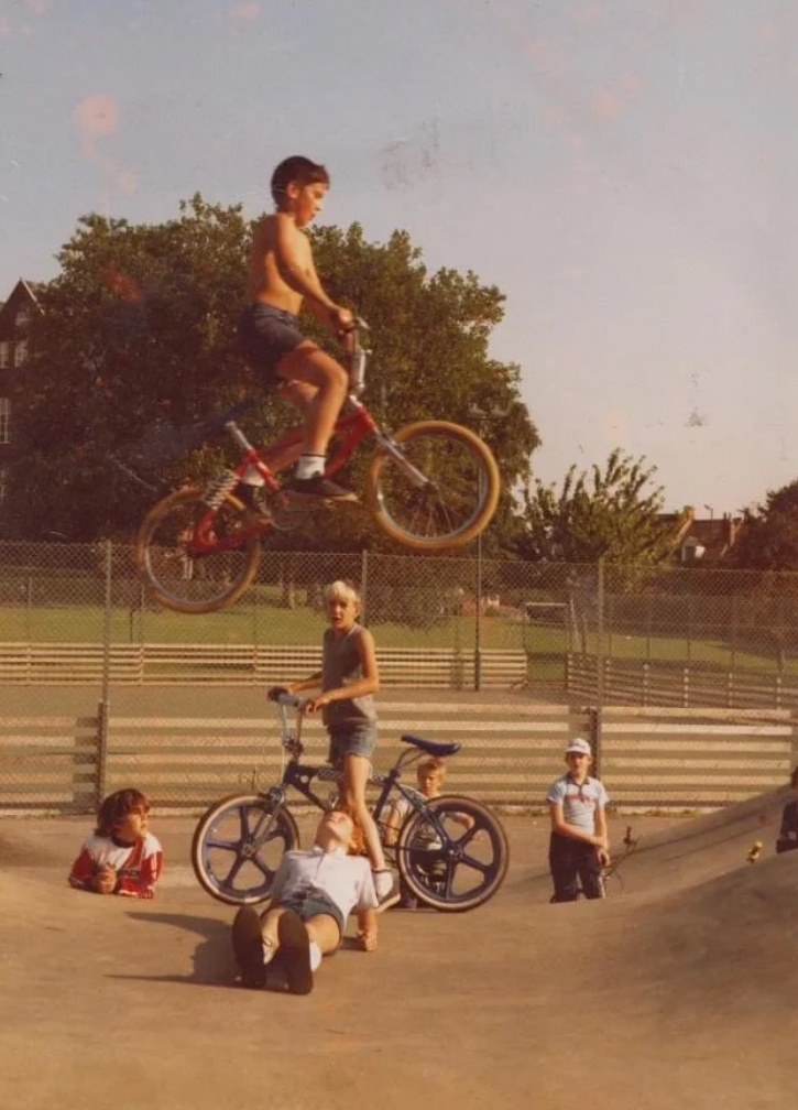 Airborne on a Bike, Invincible in Spirit