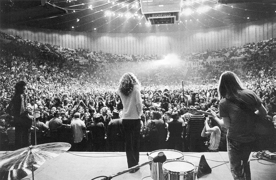 Led Zeppelin in 1977