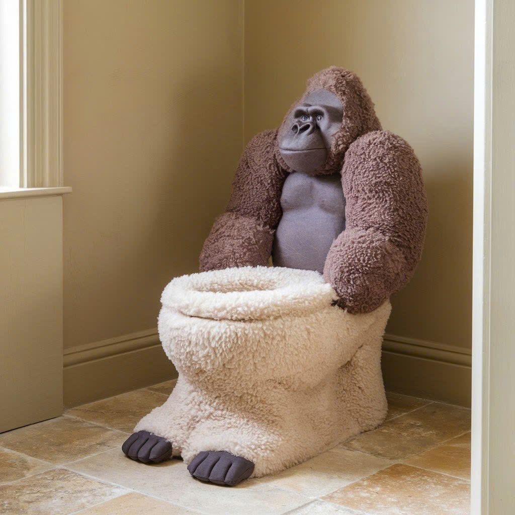 Toilet Gorilla: The Throne Has Evolved