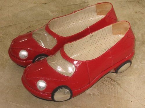 Red Car Shoes: Speed Walkers, Literally
