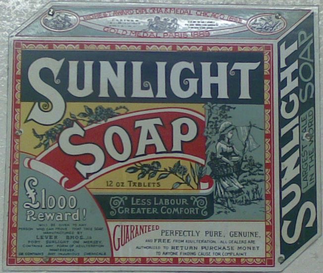 WWII Sunlight Soap: Suds of History