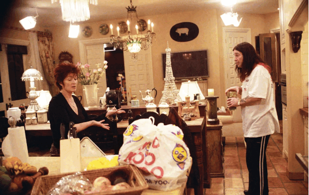 The Osbournes’ trophy room