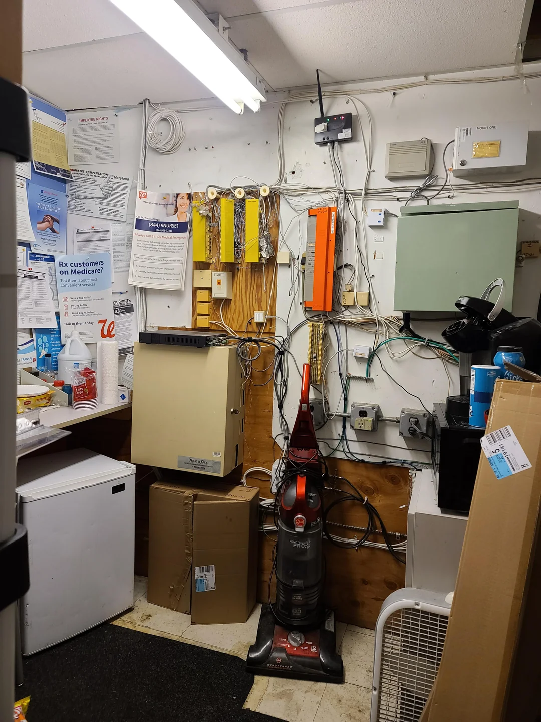 Risk of electrocution? Maybe. But at leas there's a vacuum.