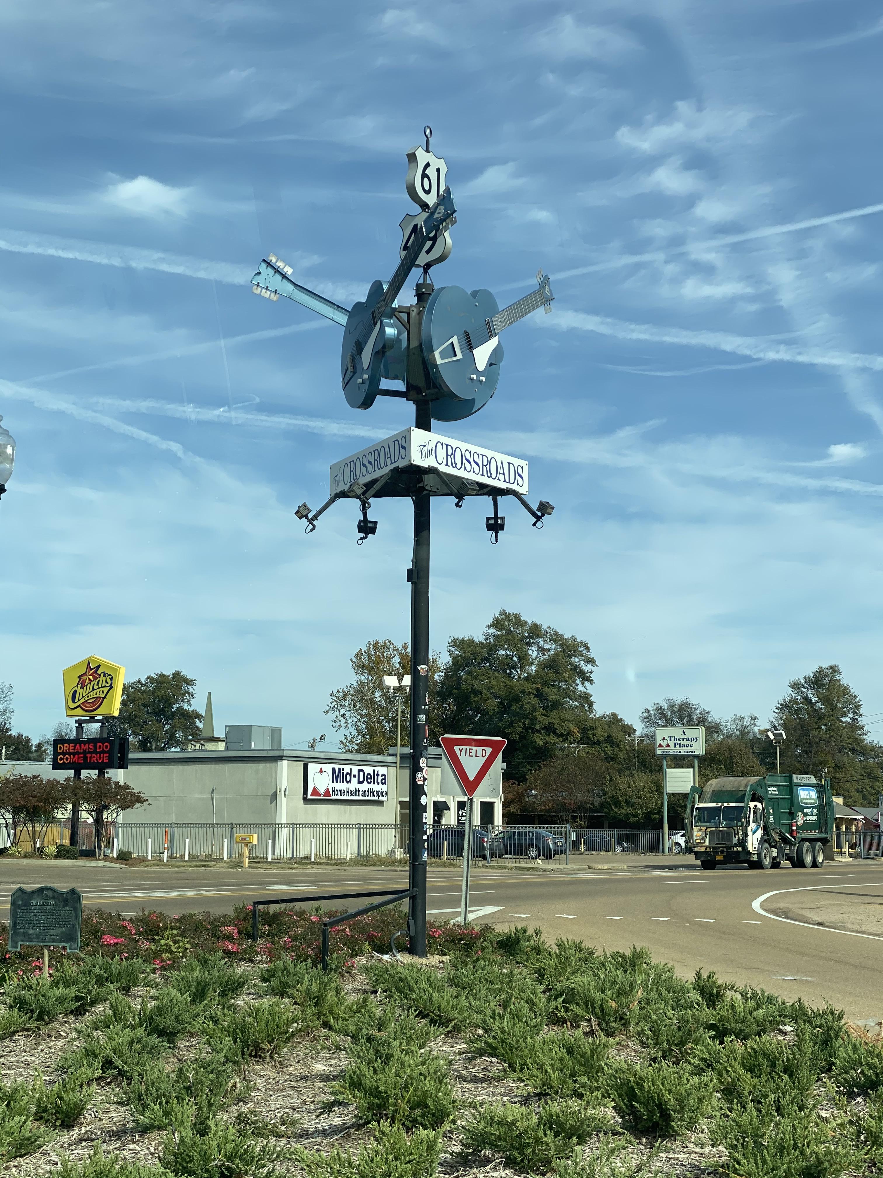 Robert Johnson sold his soul at the Crossroads