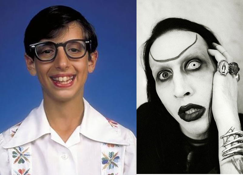 Marilyn Manson was the kid from The Wonder Years