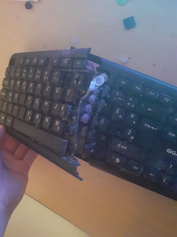 Keyboard? More Like Smash Board