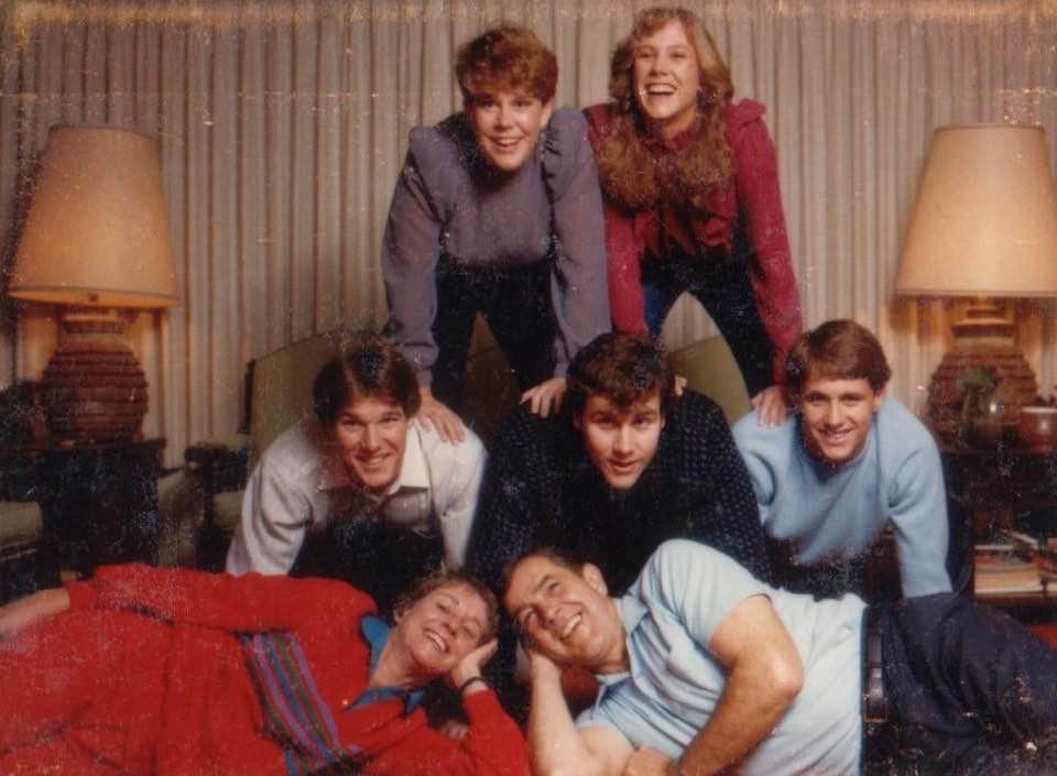 This living room pyramid wasn’t planned, it just happened.