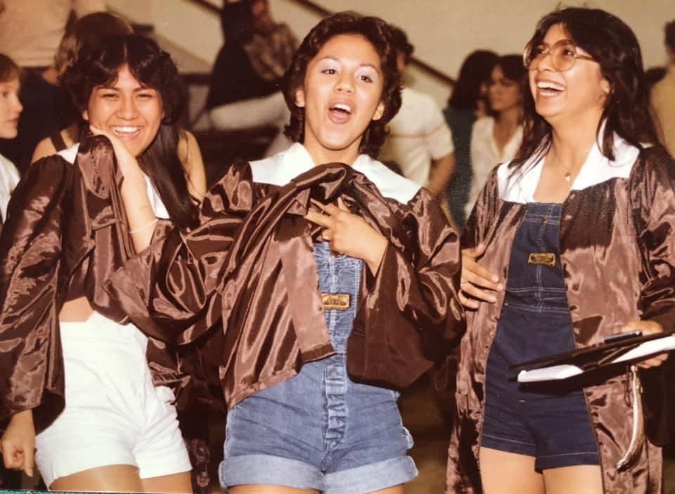 Graduation? Rebellion? Either way, these girls are running the show.