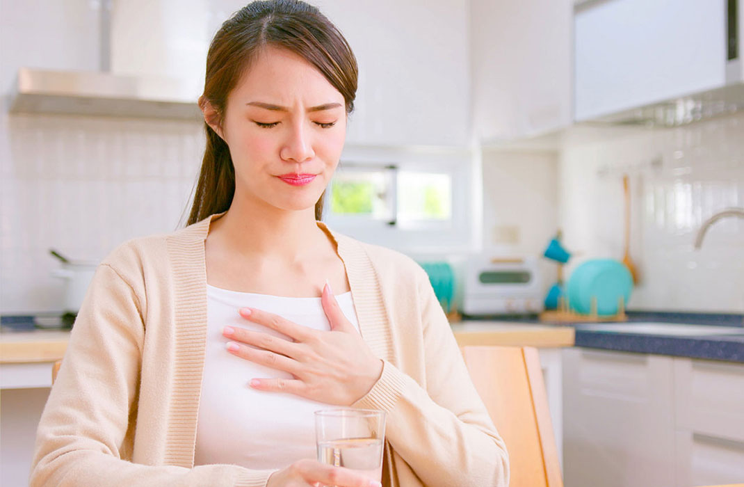 Heartburn mistaken for heart attack