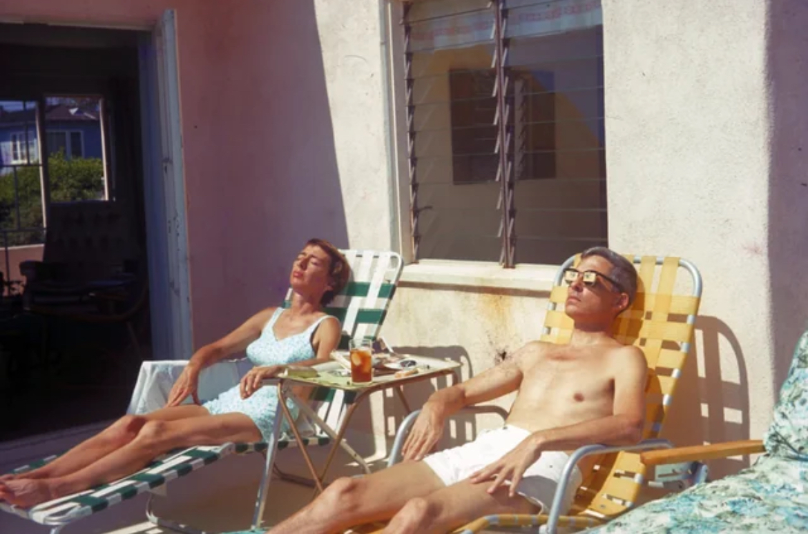 Married. Tanned. Mildly Bored.