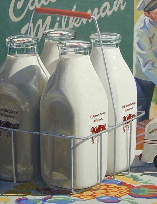 The Sturdy Glass Milk Bottle