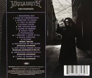 Megadeth - Youthanasia (1994)