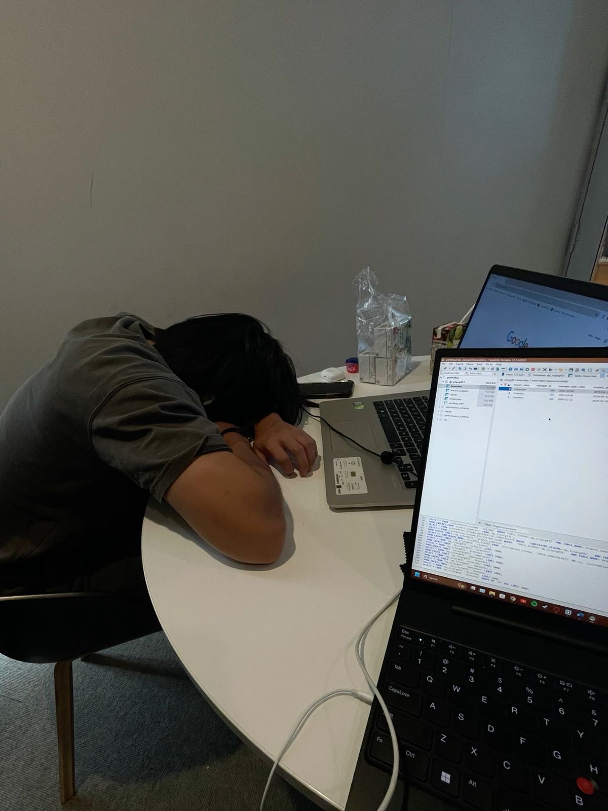 He stared at Excel too long. Now he’s rethinking his entire existence.