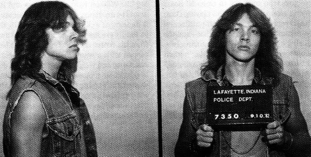 Axl Rose, 1982: "Appetite for Destruction... of Property"