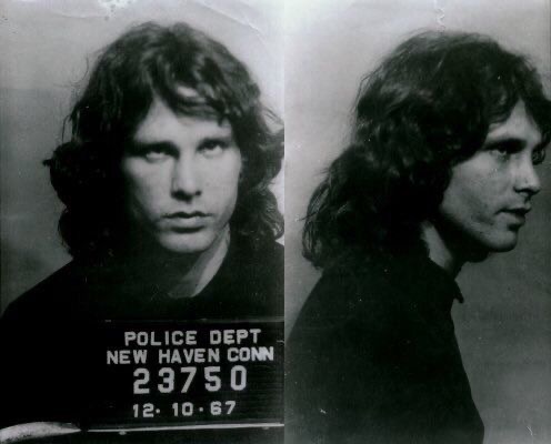 Jim Morrison, 1967: "Eat Me, Officer"