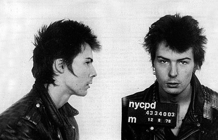 Sid Vicious, 1978: "No Future... in Court"