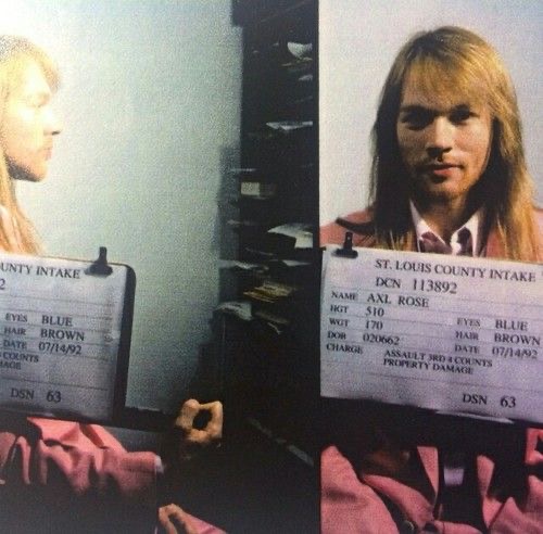 Axl Rose, 1992: "Use Your Illusion, Lose Your Bail"