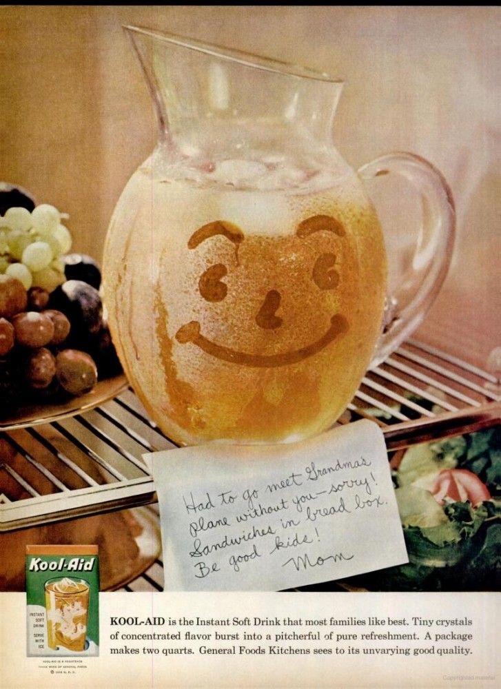 Kool-aid: The Only Liquid That Was Too Colorful to Be Natural