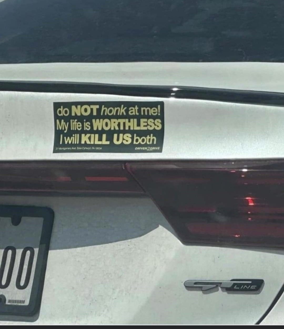 Do Not Engage. This Car Has Nothing to Lose.