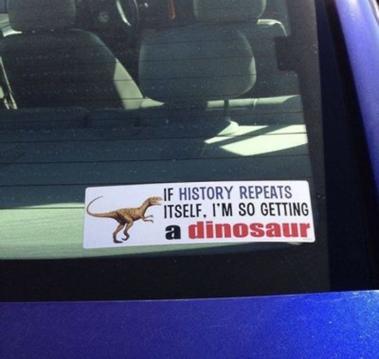 Manifesting a Dinosaur, Not a Future