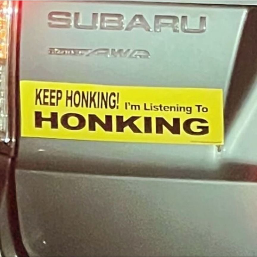This Car Runs on Pure Honk Energy