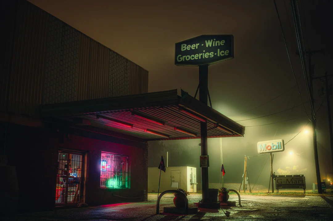 They have beer and wine but no one to buy from them.