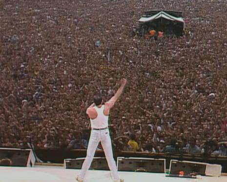 Freddie Mercury at Live Aid (1985)