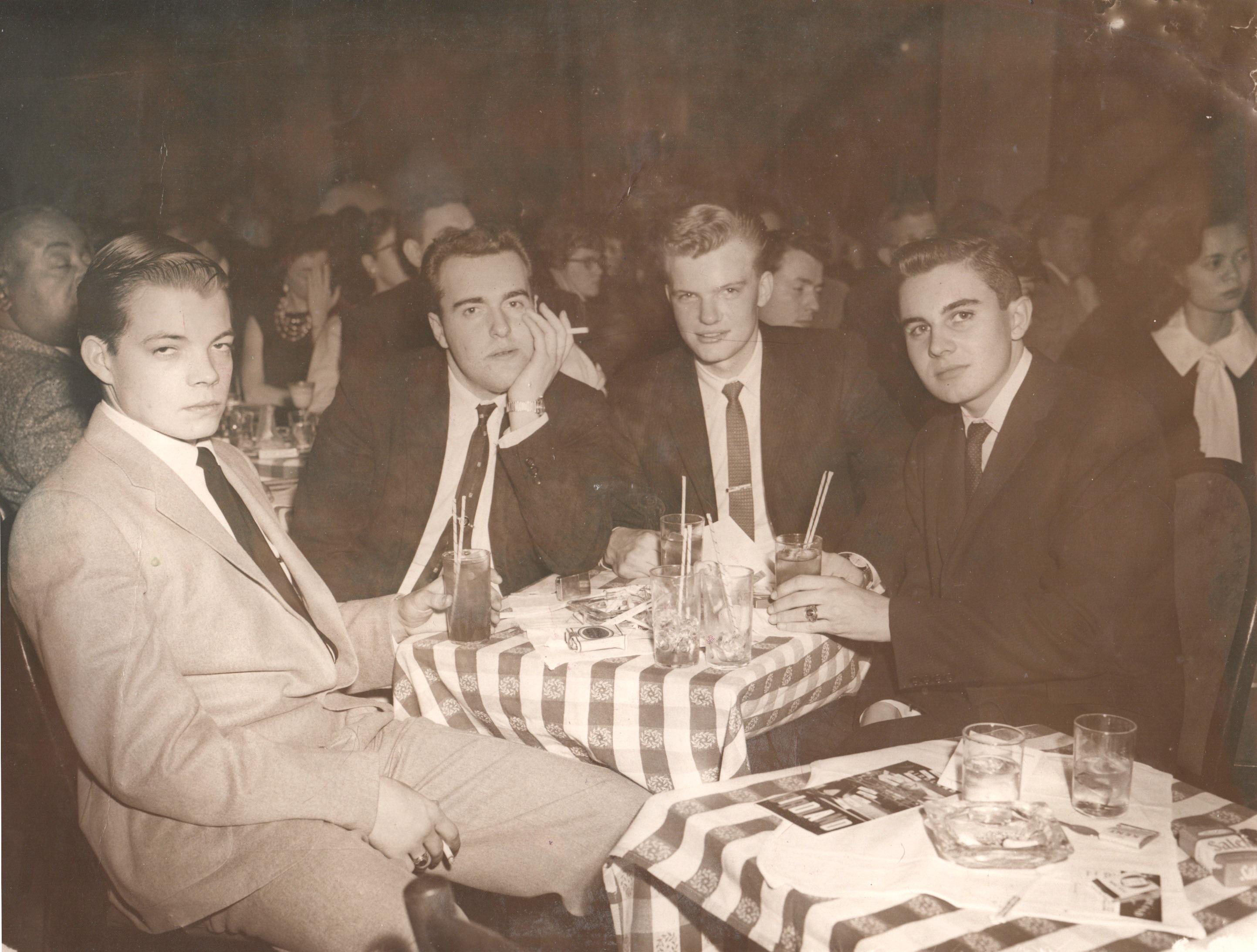 Planning mischief over some smokes.