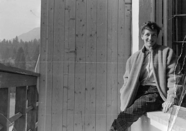 Cool breeze, cooler smile.