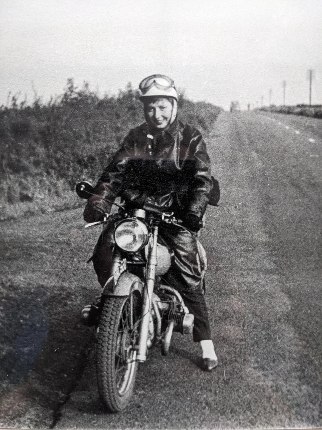 Ready to ride into the horizon.