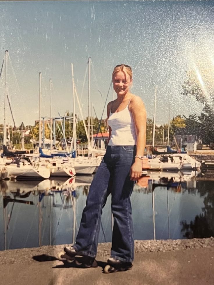 Rollers With Jeans That Slay