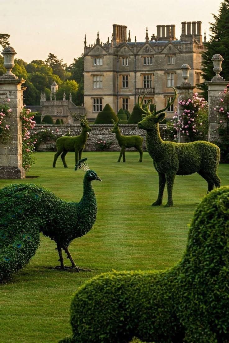 Noah’s Bark: Animal Topiary Edition