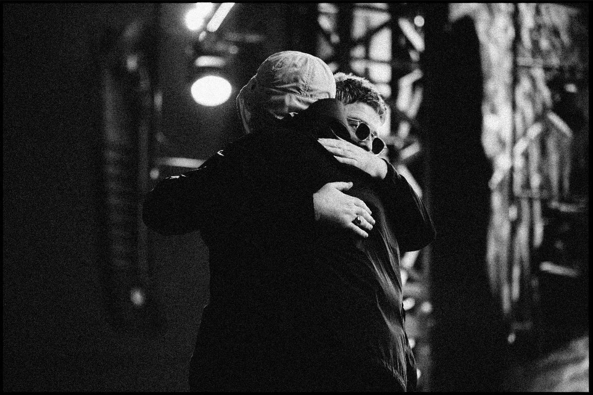 The hug the world thought would never happen