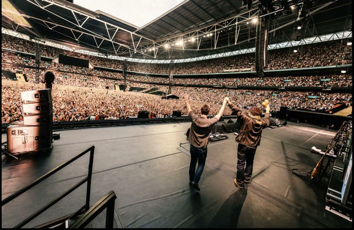 Back where they belong.