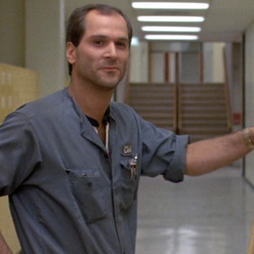 Carl the janitor. The school’s all-seeing eye who knew more than he let on.