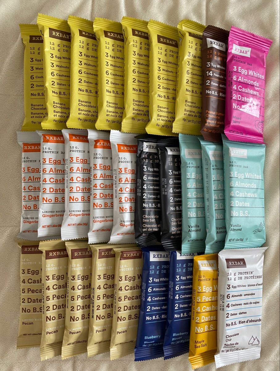 RXBAR: Minimal Ingredients, Maximum Calories