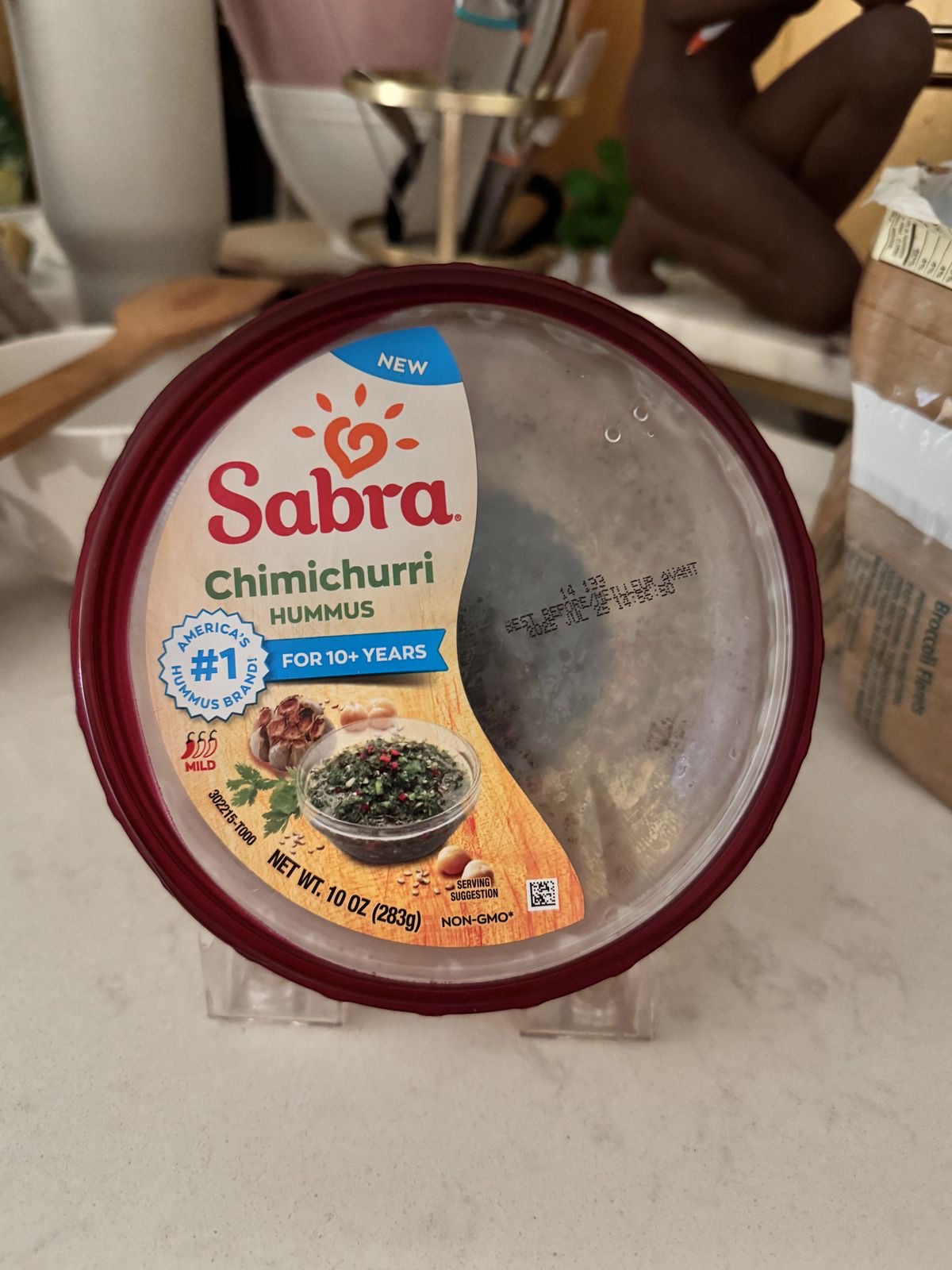 Sabra Chimichurri Hummus: Small Dip, Big Calories