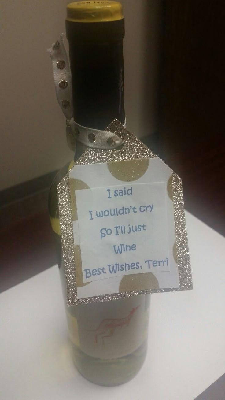 I Said I Wouldn’t Cry, So I’ll Just Wine (Get It?)