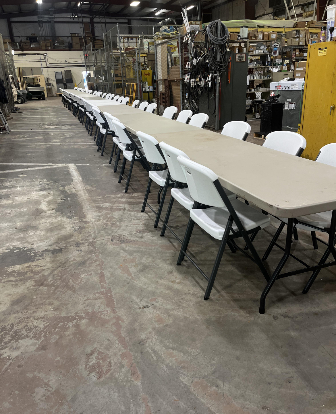 Retirement Dinner at 1:00… Everyone Left at 11:30